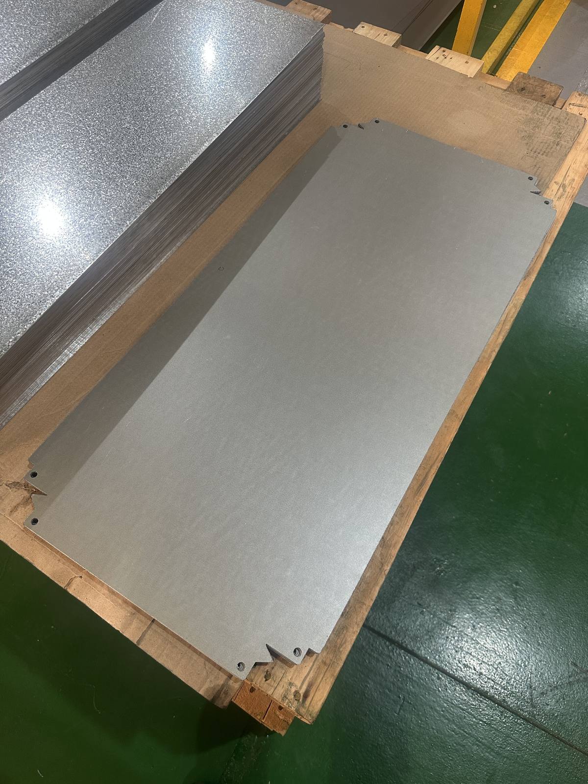 Production panel ready for despatch